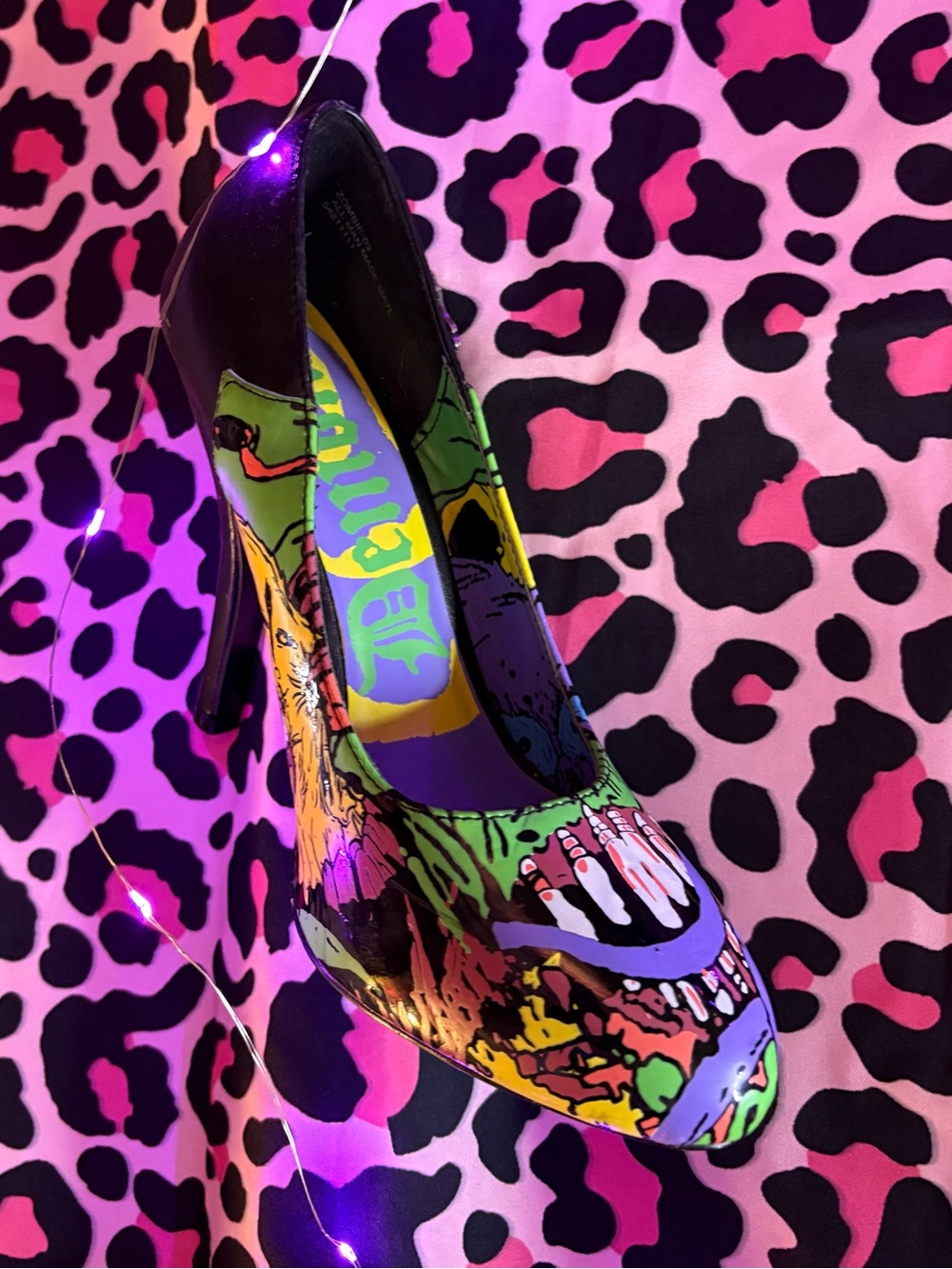 Y2k mcbling edgy demonia zombie high heel pumps